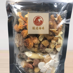 燜燒焗湯雙拼 (姬松茸元貝湯 + 五指毛桃螺片湯)